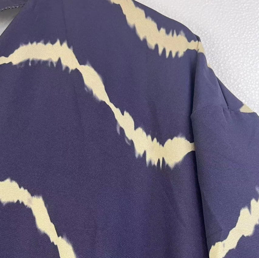 Heather – Robe Longue Cardigan d'Été en Style Rétro