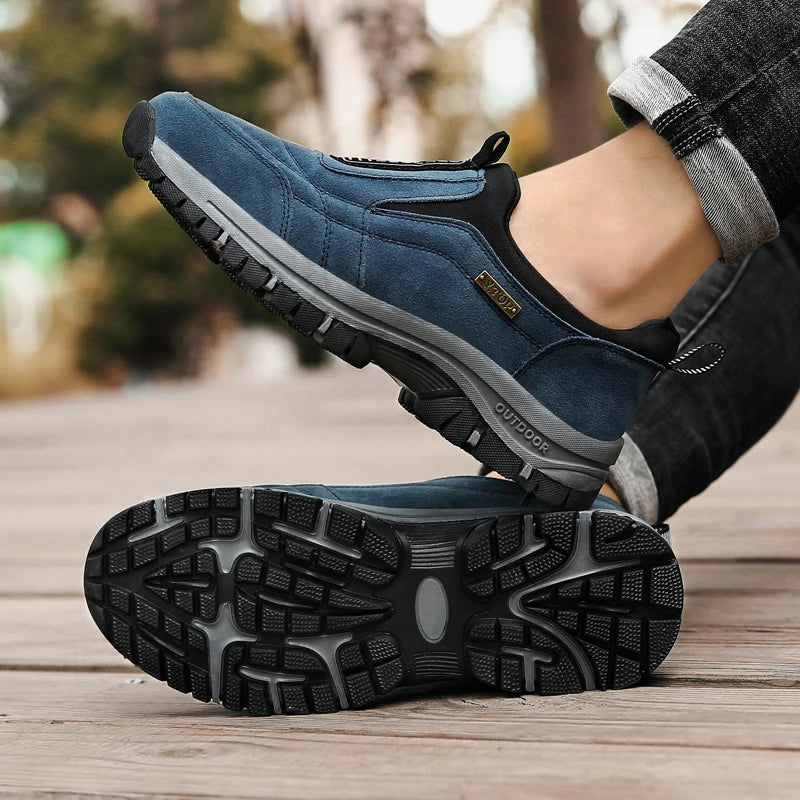 Chaussures de marche orthopédiques pour hommes - Style outdoor confortable et maintien ergonomique