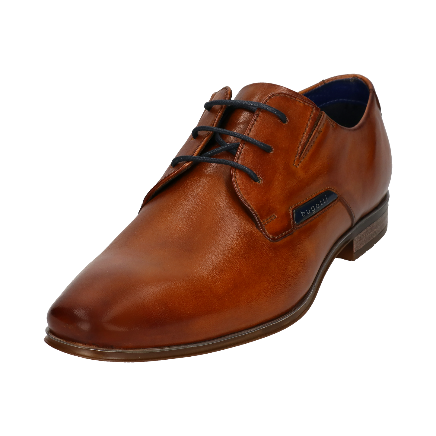 Christopher – Chaussure habillée à lacets cognac pour homme