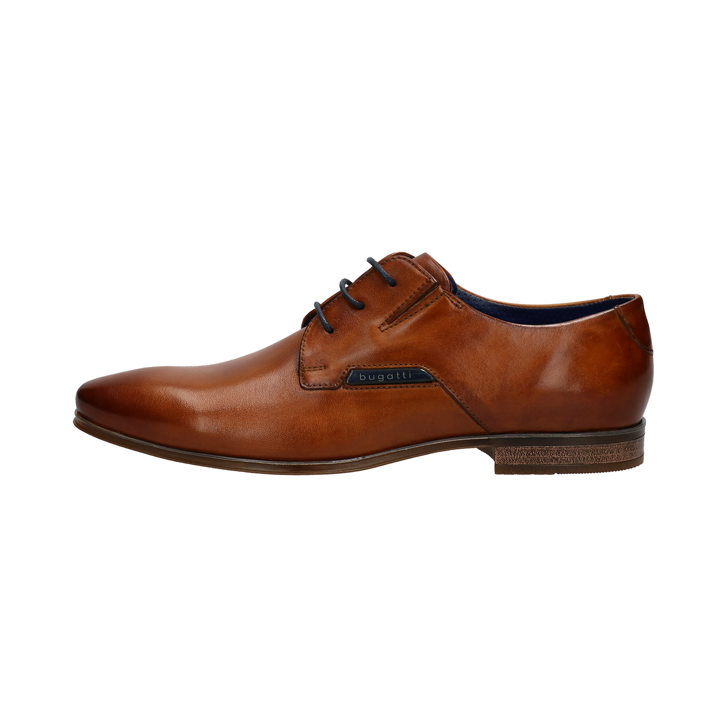 Christopher – Chaussure habillée à lacets cognac pour homme