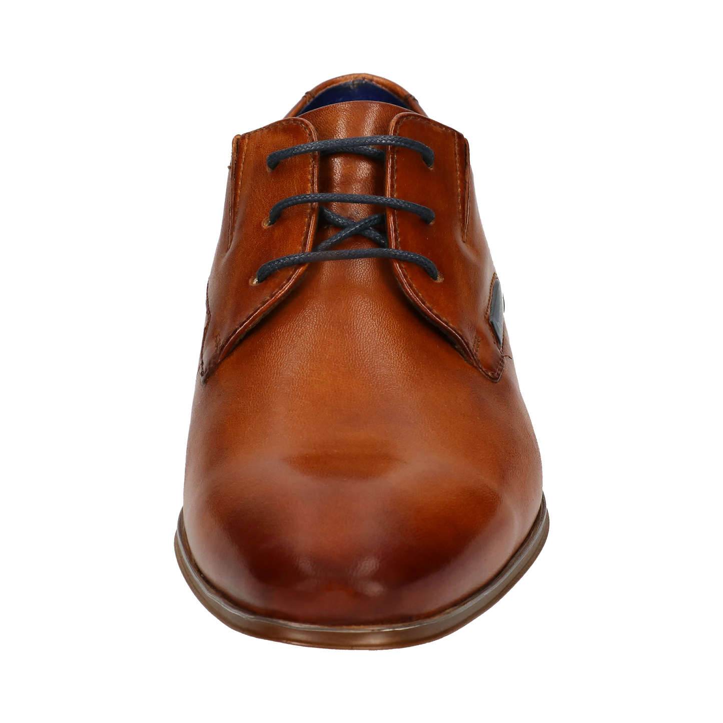 Christopher – Chaussure habillée à lacets cognac pour homme