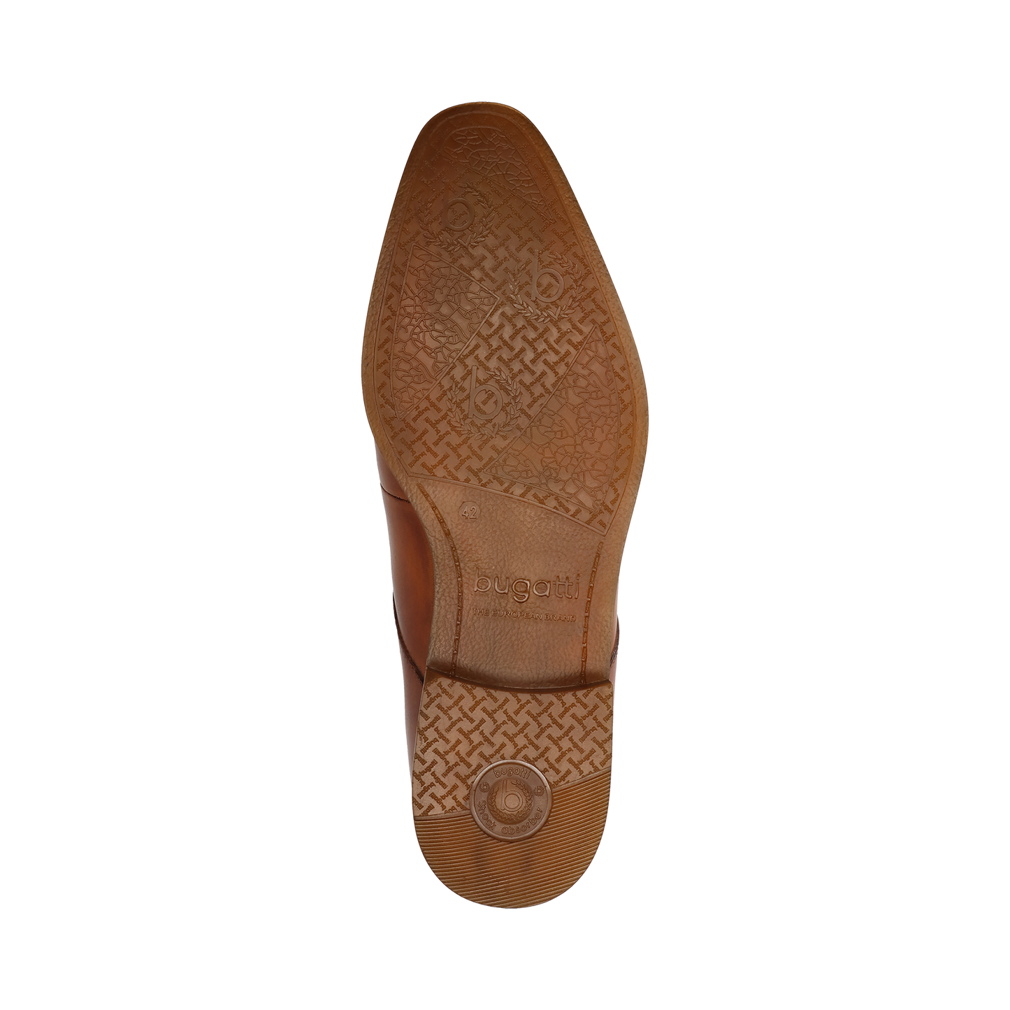 Christopher – Chaussure habillée à lacets cognac pour homme