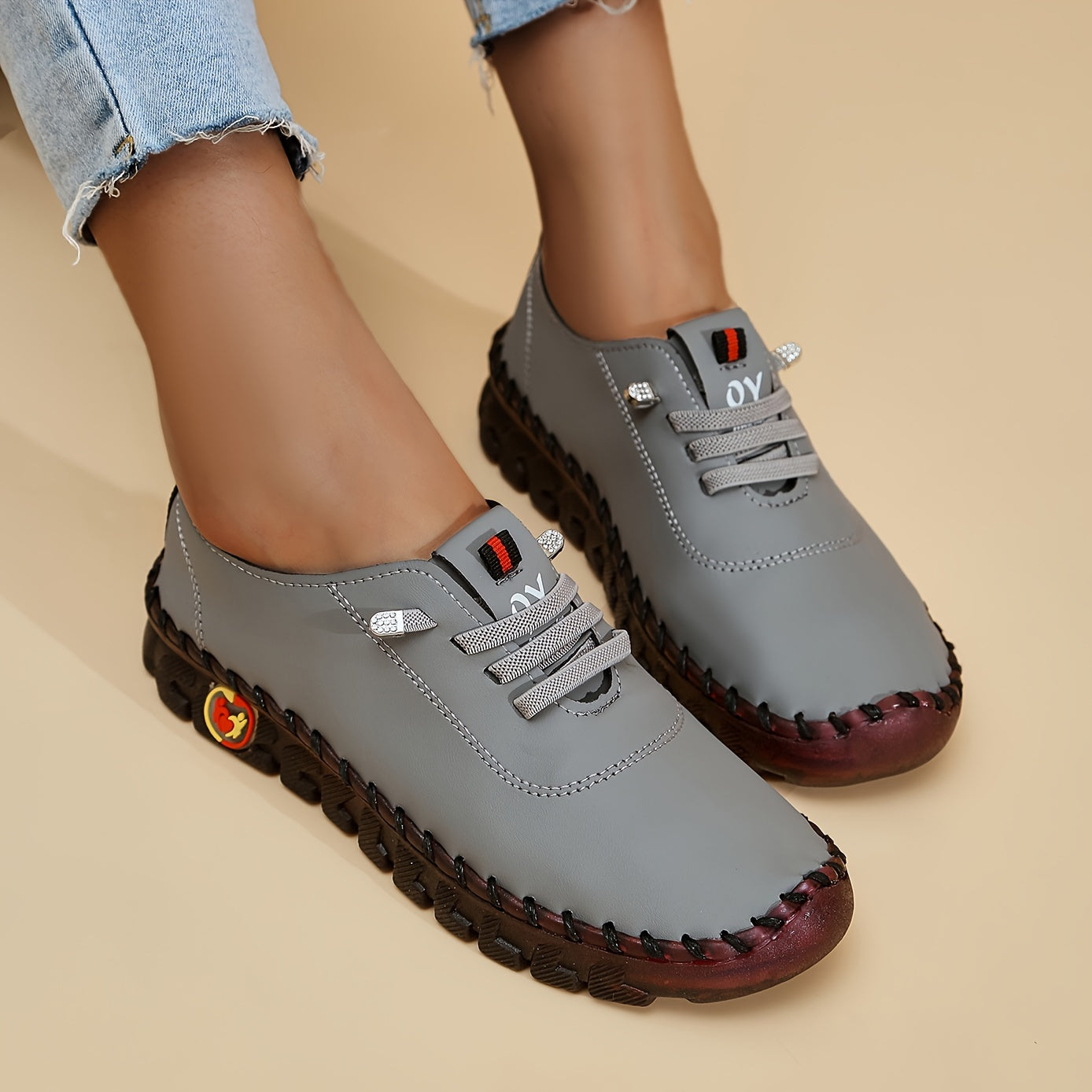 Greta - Chaussures en Confortables à Bout Rond