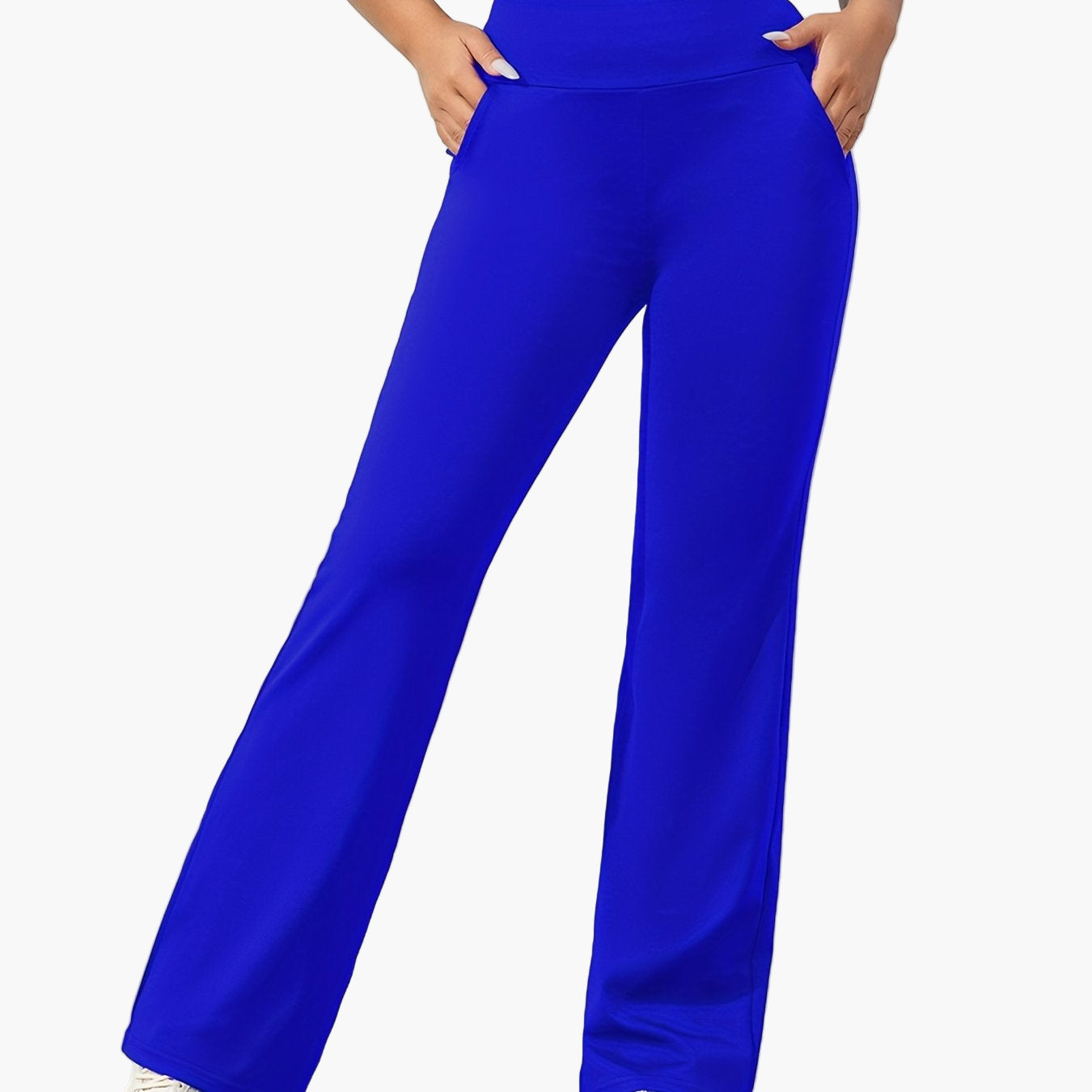 Pantalon évasé de yoga femme style moderne pour sport et détente