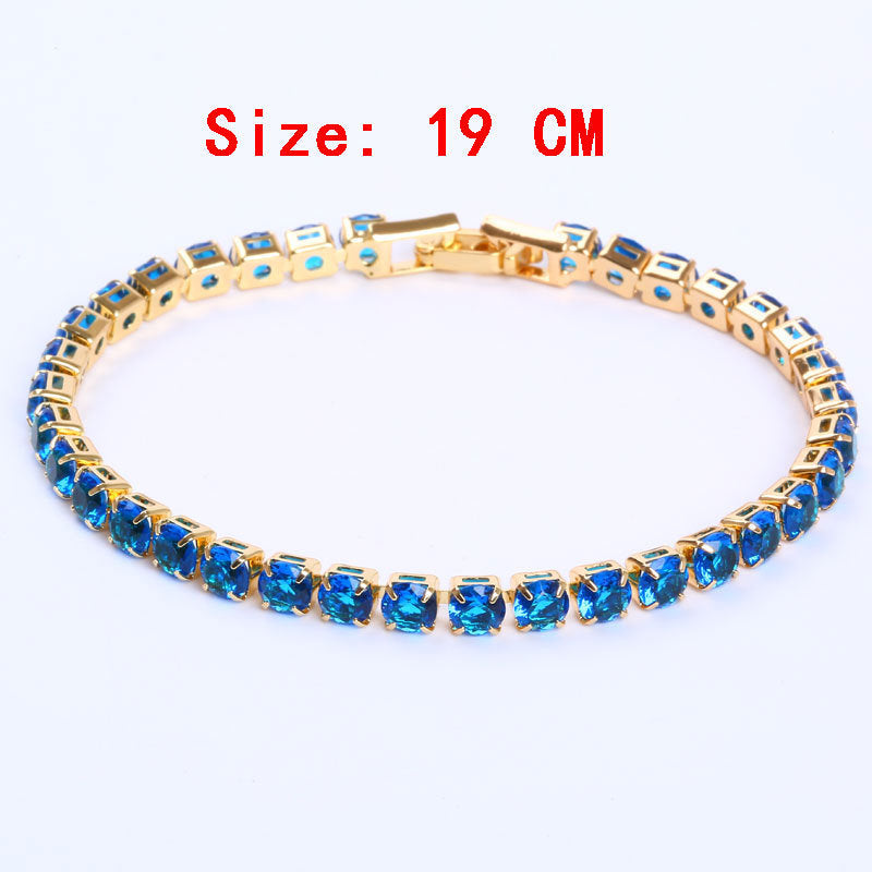 Tracy – Bracelet en Zircon avec Design Géométrique