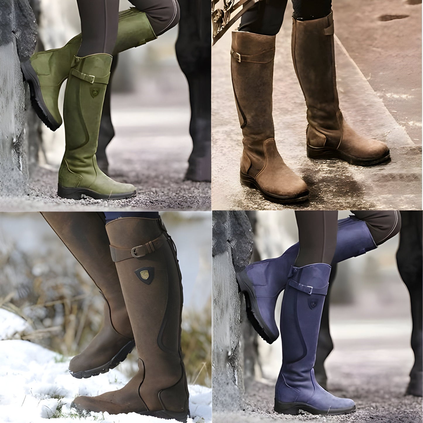 Kelly – Bottes en à coupe haute.