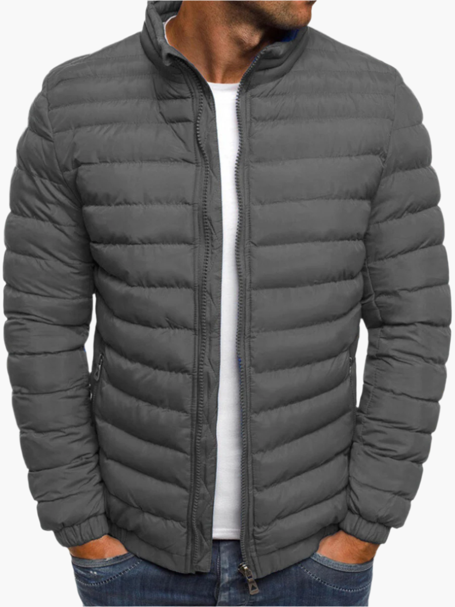 Veste matelassée élégante homme style moderne pour usage quotidien ou sorties décontractées