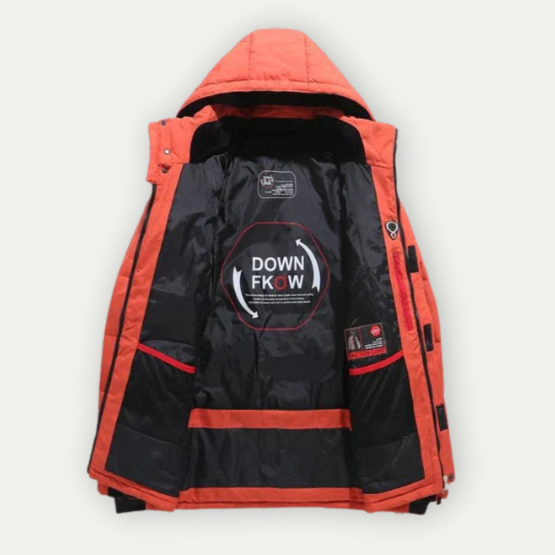Veste doudoune chaude pour homme – Style urbain et confort hivernal