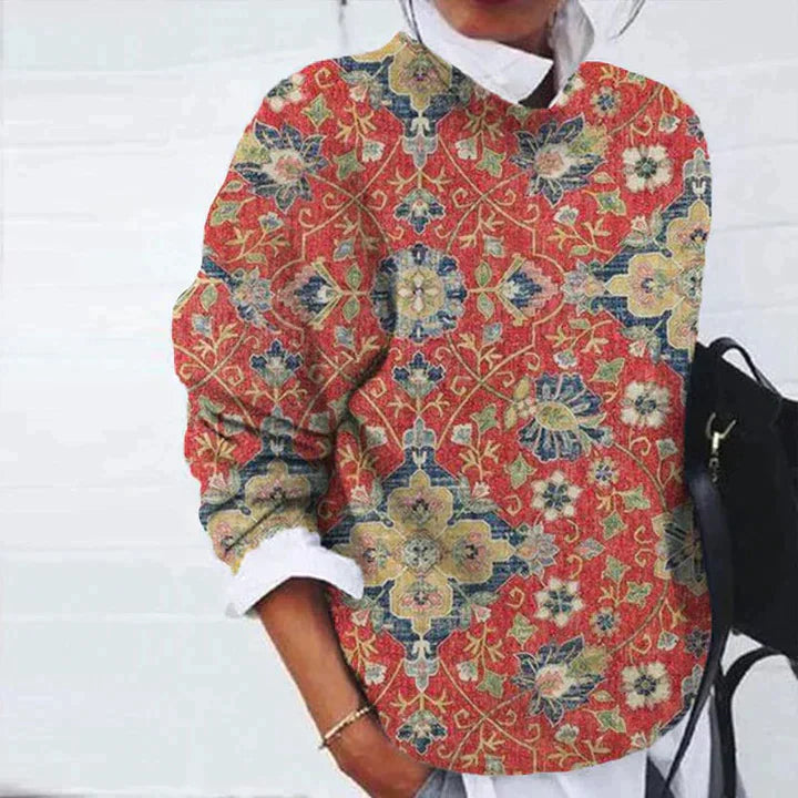 Doris - Pull Varm avec Impression Unique