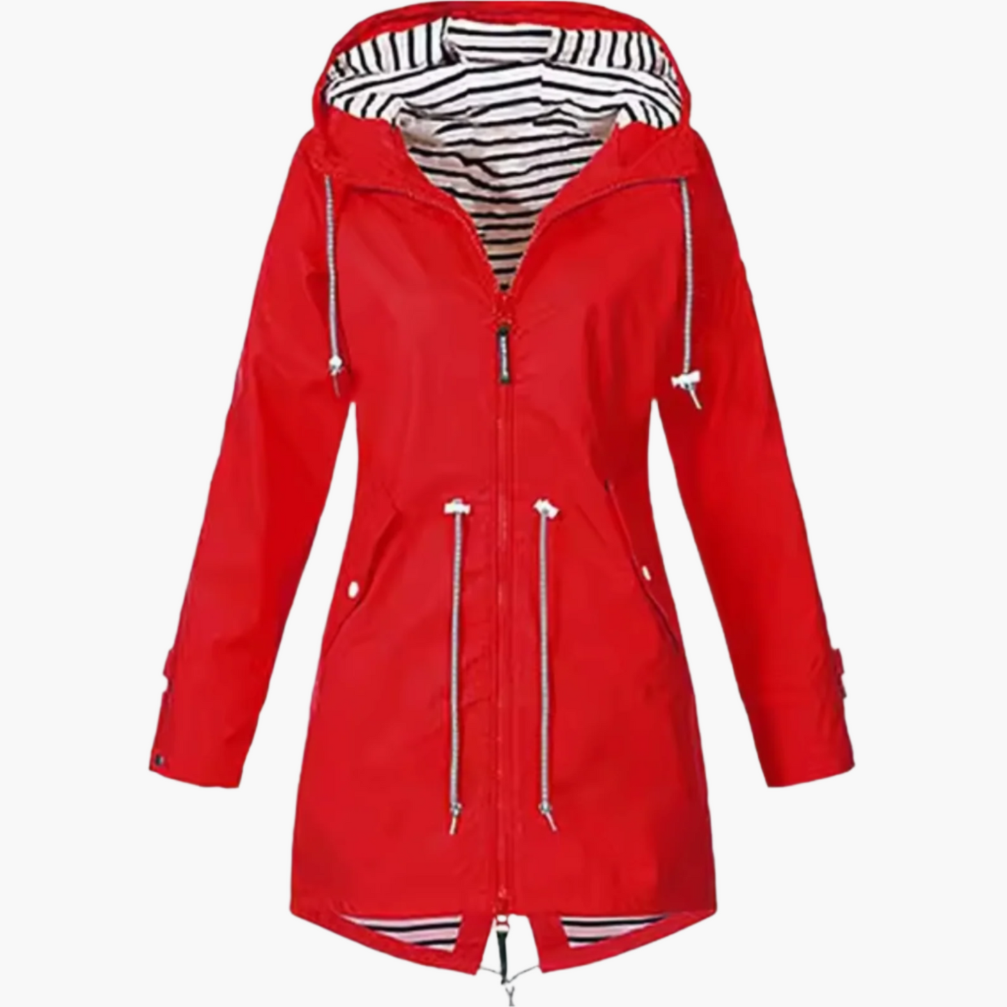 Veste imperméable de randonnée et de ville pour femme – style parka polyvalente coupe-vent