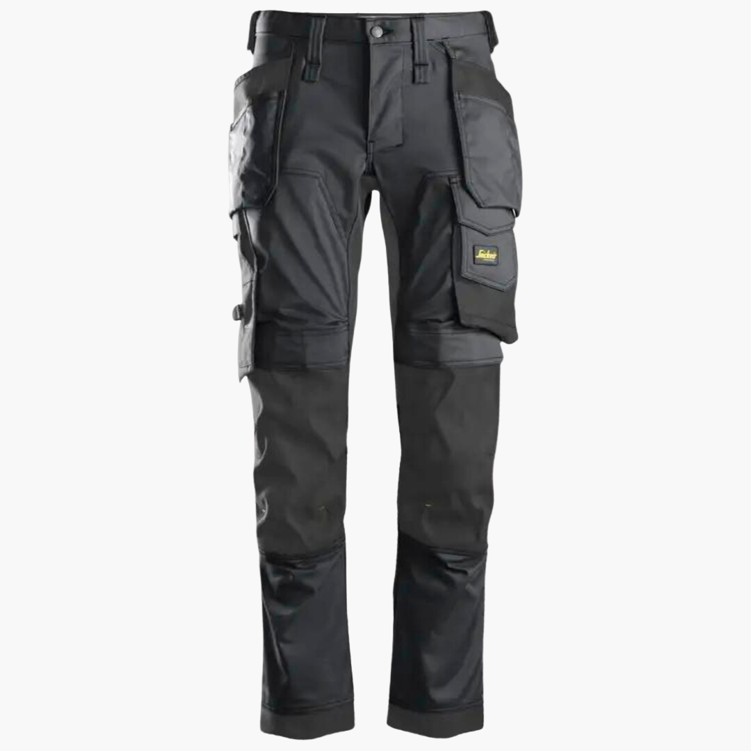 Pantalon de travail stretch à poches holster pour homme – Style professionnel et pratique