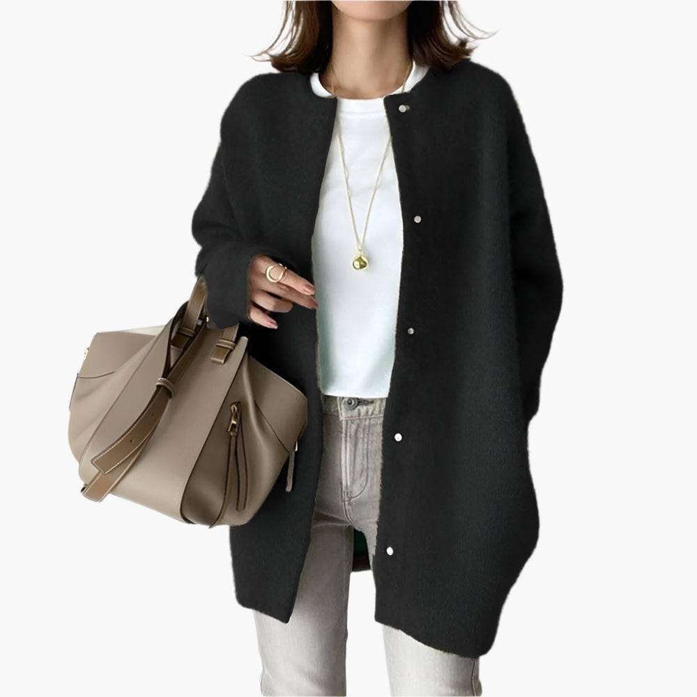 Gilet Cardigan Femme Style Décontracté Élégant pour Tenues Quotidiennes