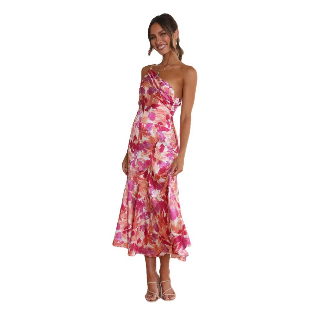 Judith – Robe Imprimée Décontractée pour Femmes