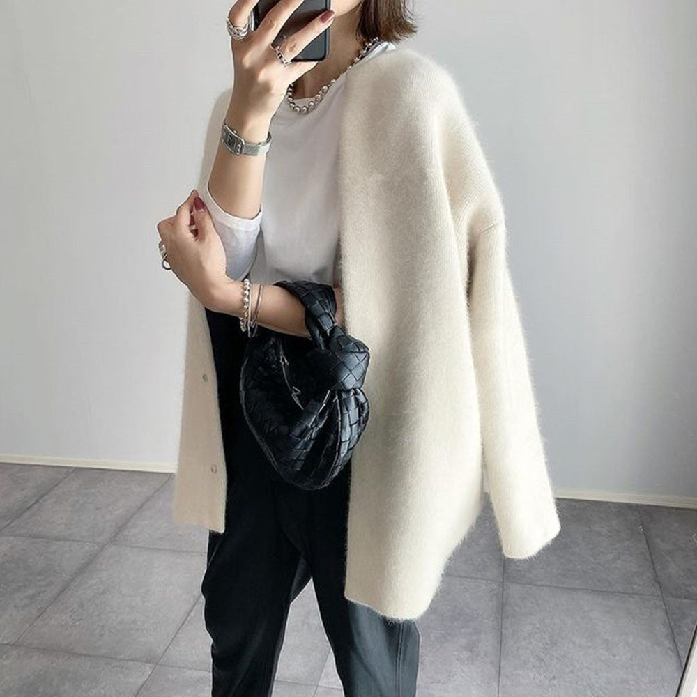 Gilet Cardigan Femme Style Décontracté Élégant pour Tenues Quotidiennes
