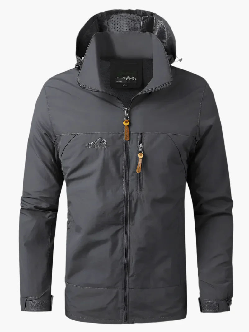 Veste Outdoor Homme Imperméable et Coupe-Vent – Idéale pour la Randonnée et les Activités Extérieures