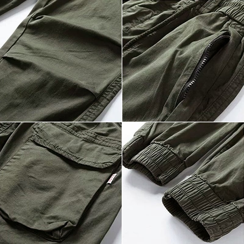 Pantalon cargo style décontracté pour homme – Idéal pour activités urbaines et plein air