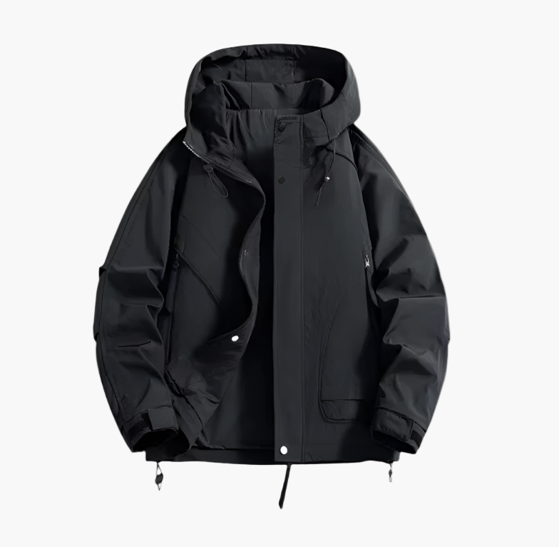 Veste coupe-vent imperméable homme style urbain outdoor
