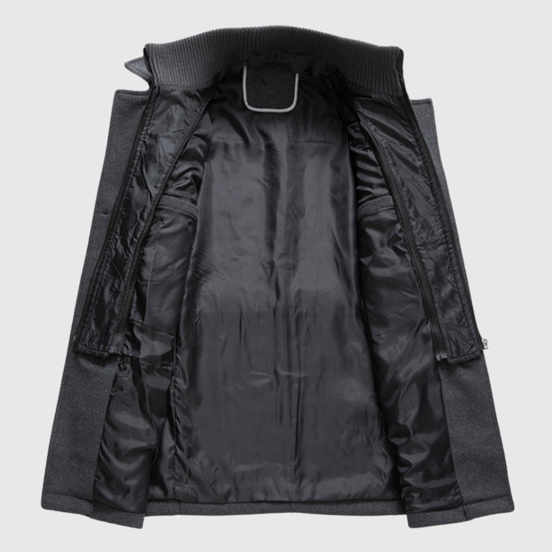 Trench-coat classique pour homme