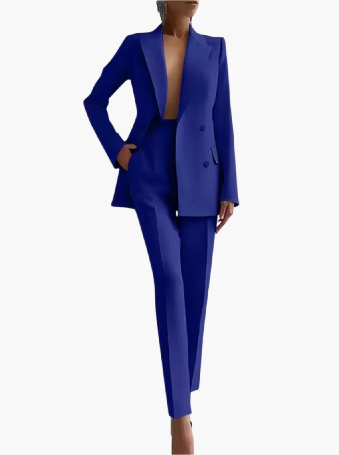 Tailleur Pantalon Femme Chic Professionnel Style Moderne Affaires