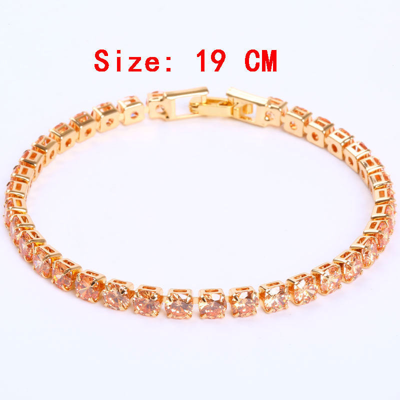 Tracy – Bracelet en Zircon avec Design Géométrique