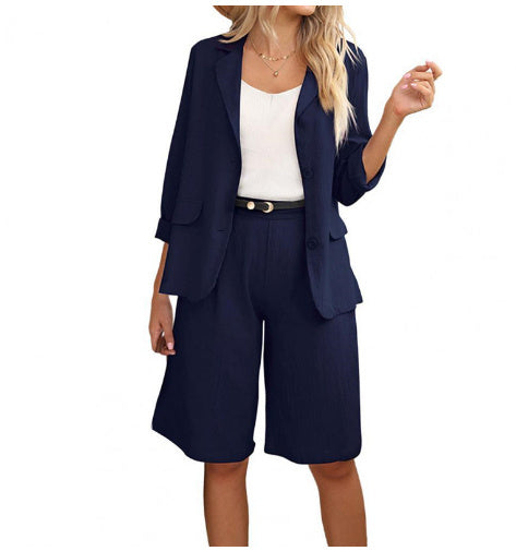 Christine – Ensemble Veste Cardigan et Shorts