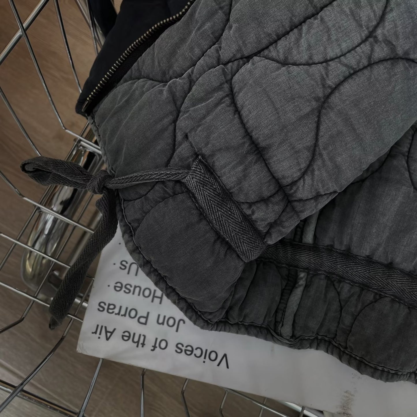 Kim – Veste zippée en coton à manches longues