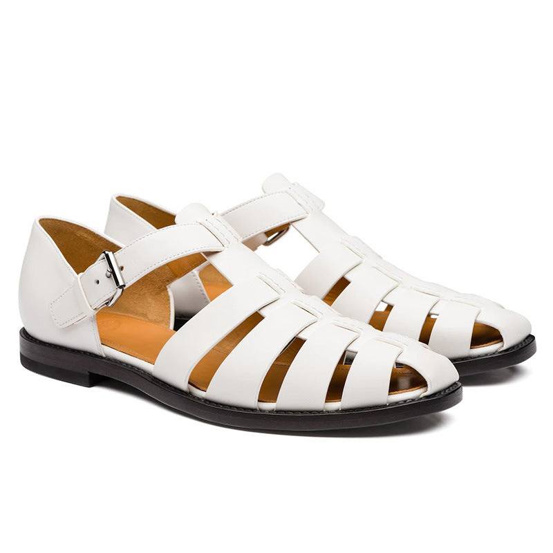 Sandales homme style pêcheur élégantes et confortables pour ville et loisirs