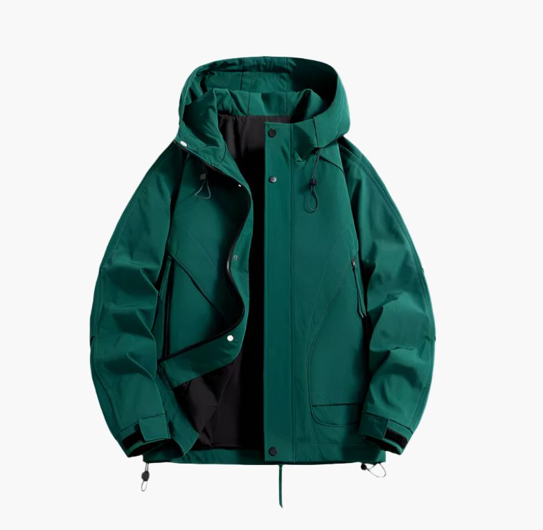 Veste coupe-vent imperméable homme style urbain outdoor
