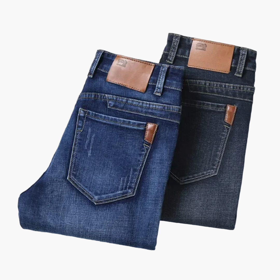 Jean Slim Classique Homme Style Voyageur Confort Extensible