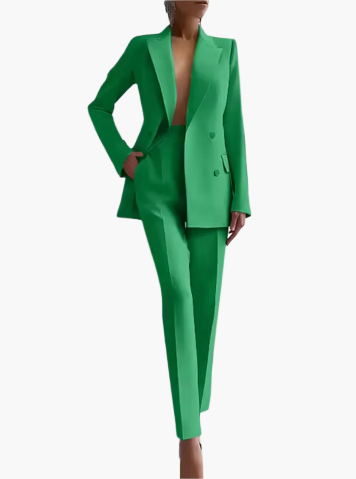 Tailleur Pantalon Femme Chic Professionnel Style Moderne Affaires