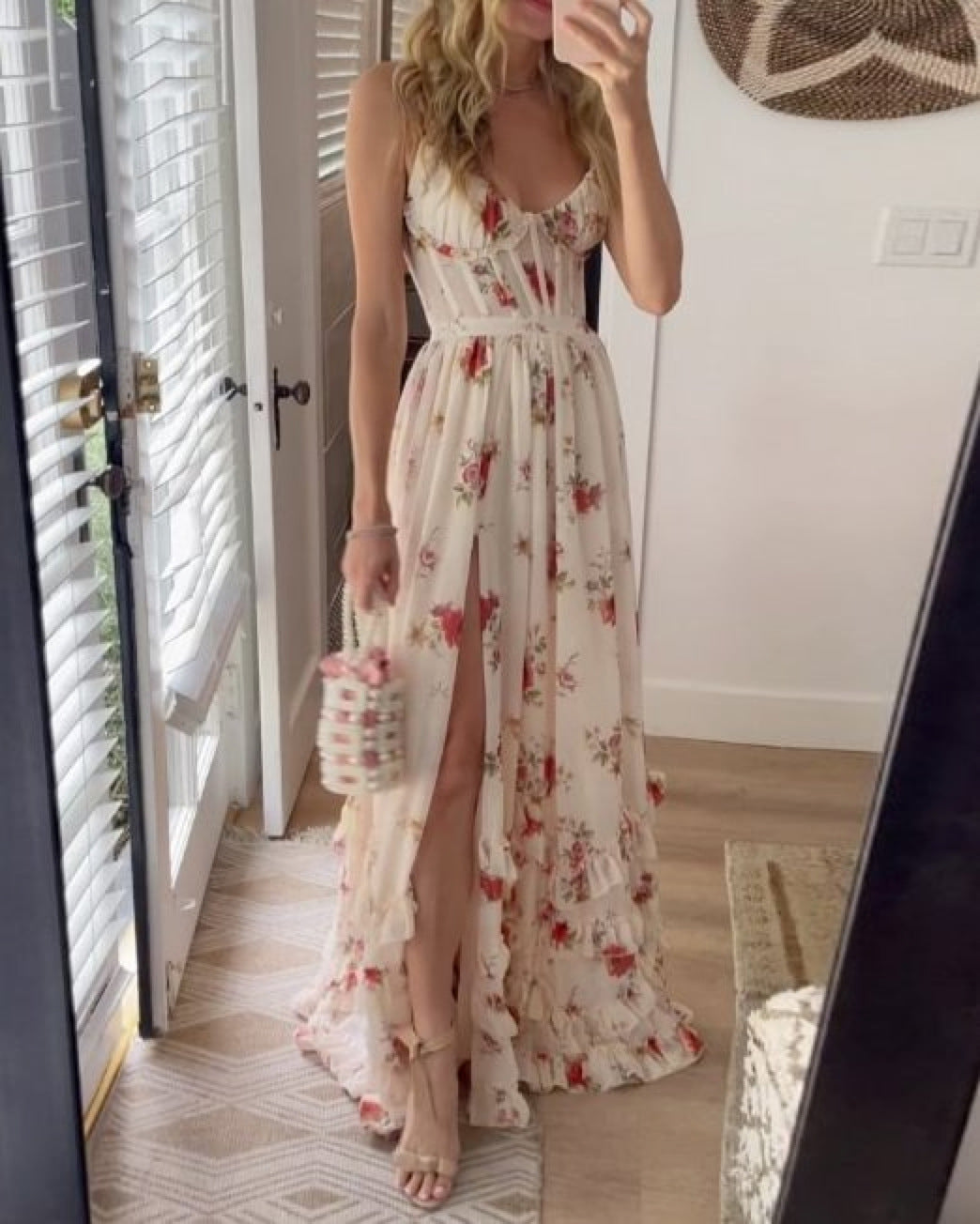 Lynda – Robe Imprimée Décontractée pour Femme