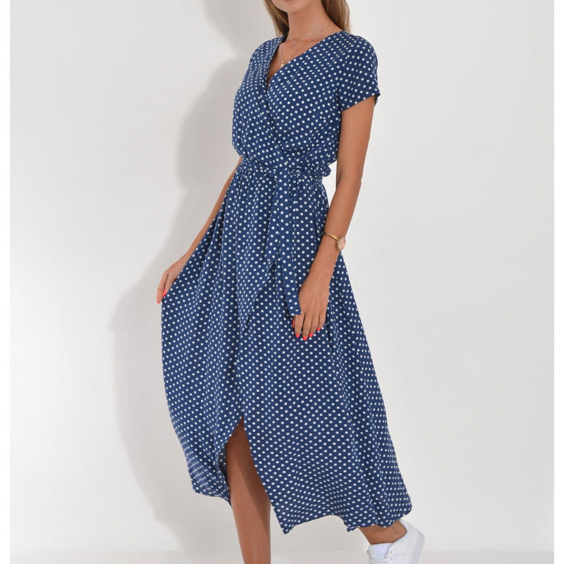 Janet – Robe de Plage Imprimée à la Mode