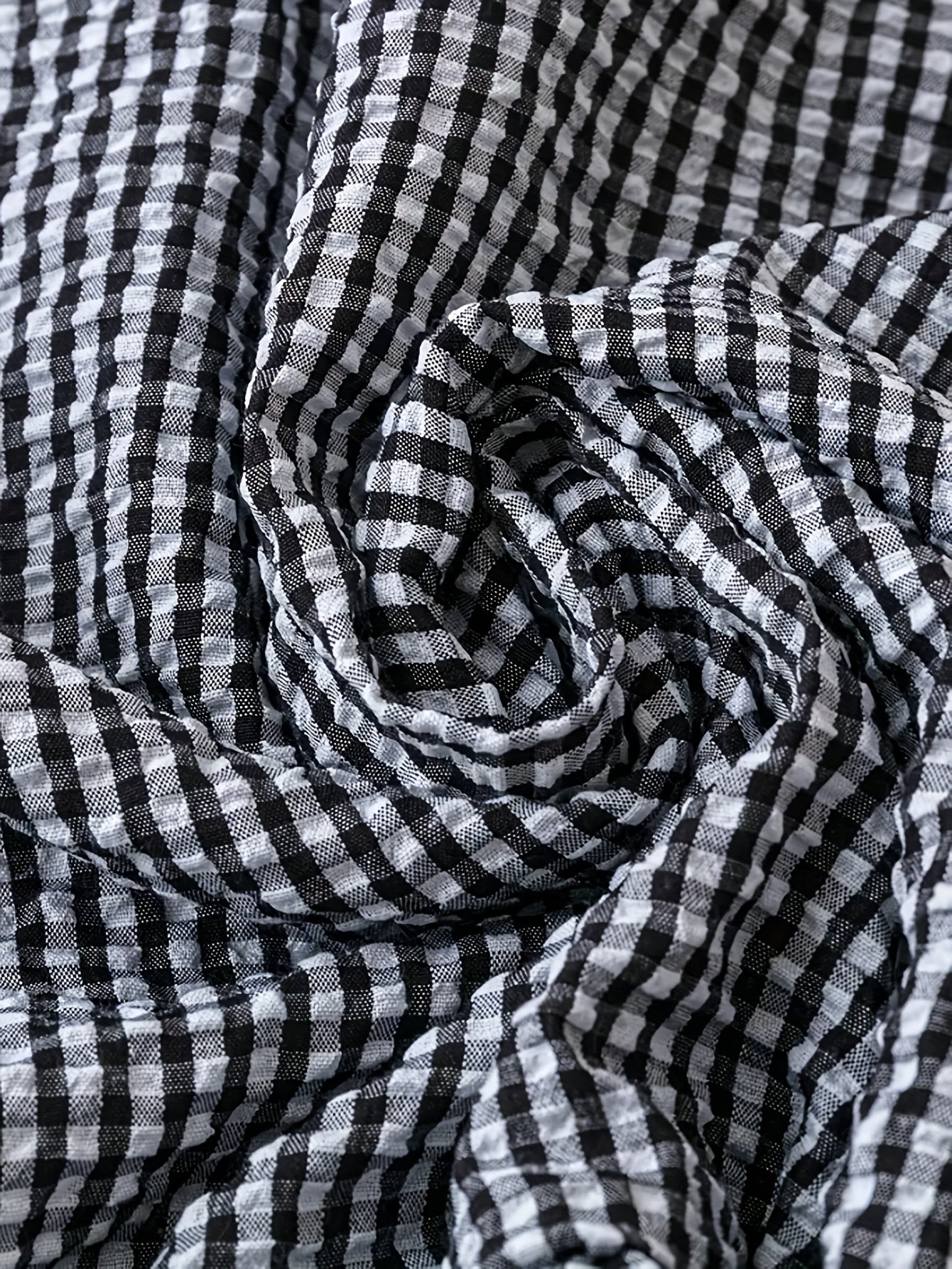 Robe décontractée sans manches à carreaux vichy pour femme, style rétro chic et quotidien