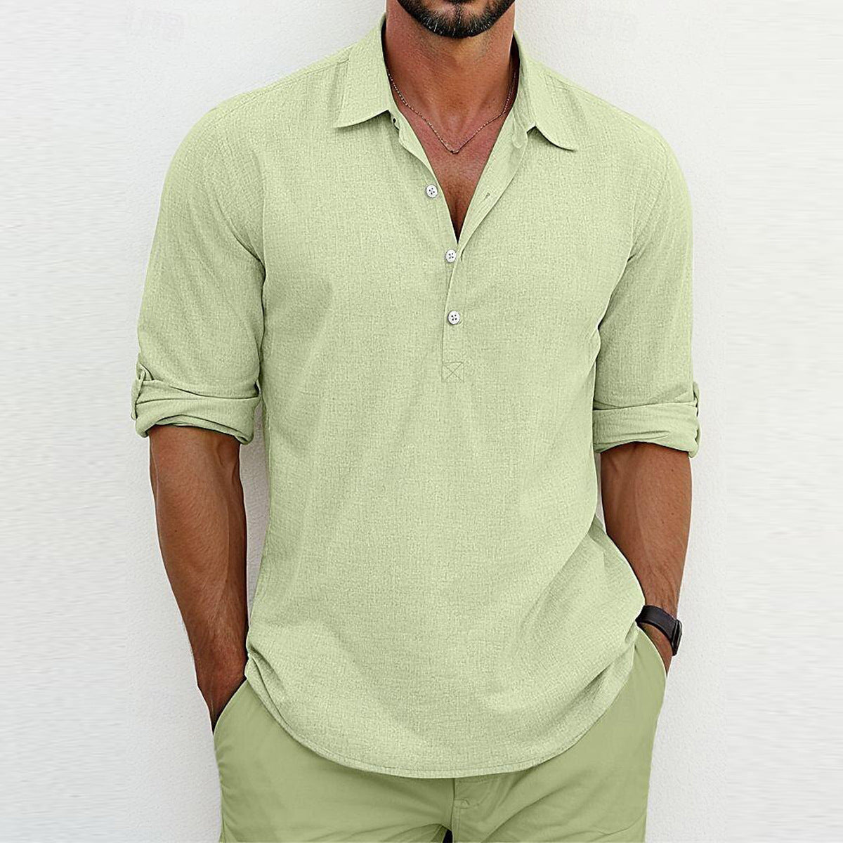 Robbie – Pull à Col Polo Coloré pour Hommes