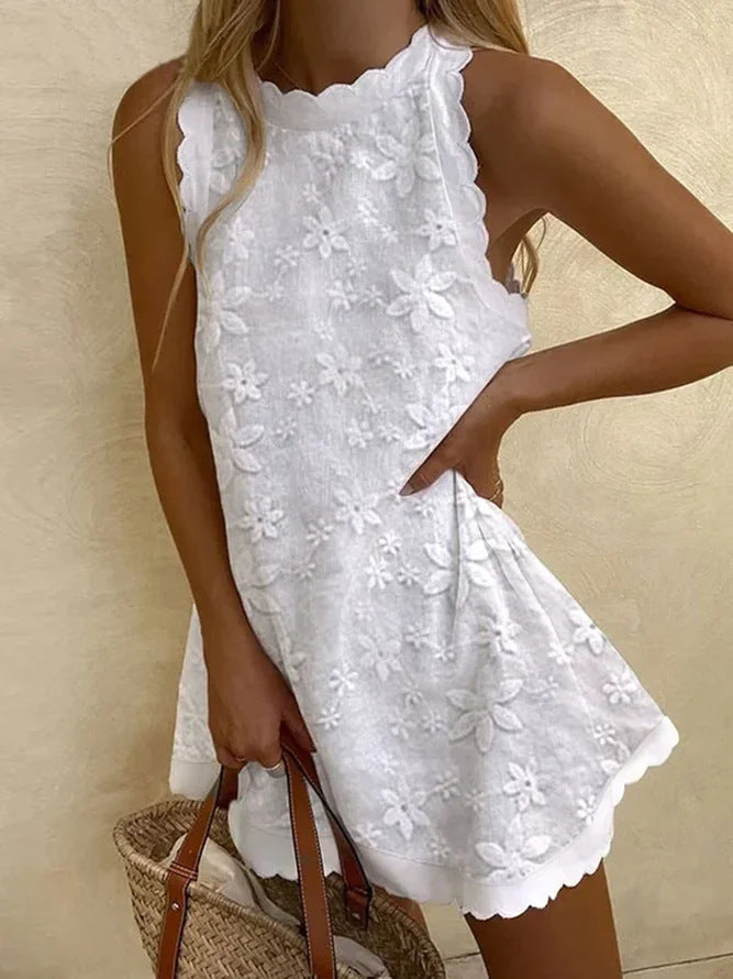 Holly – Robe Décontractée à Volants