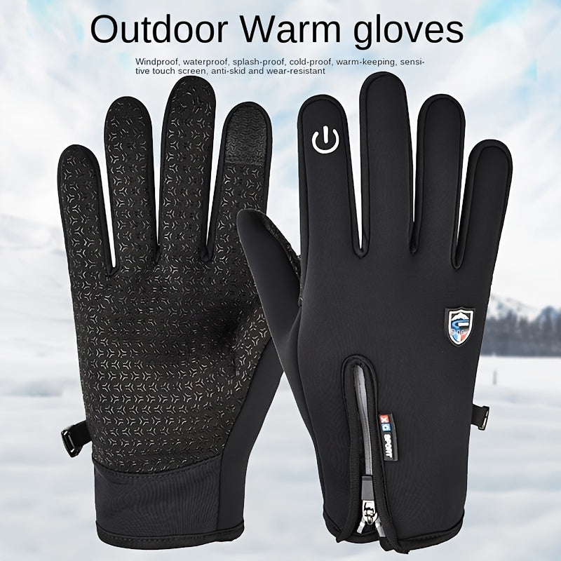 Gants d'hiver premium unisexes pour activités extérieures, sports et usage quotidien