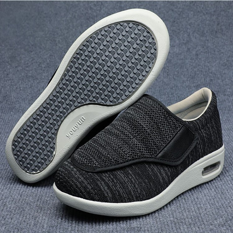 Chaussures orthopédiques larges pour hommes diabétiques confort quotidien