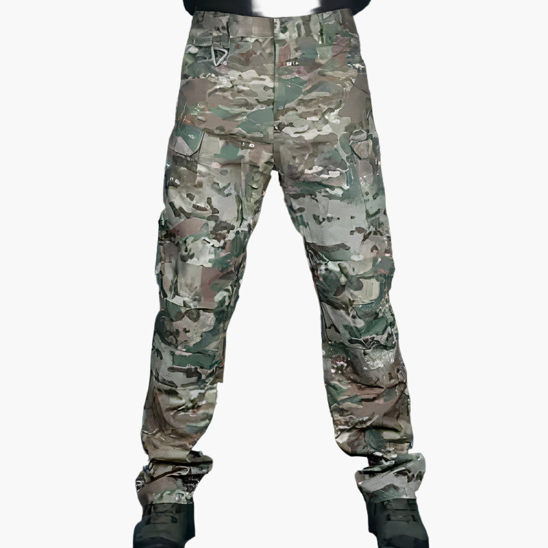 Pantalon cargo tactique homme style utilitaire pour aventure et plein air