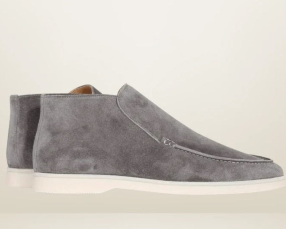 Gary – Mocassins Rétro à Cheville Plate