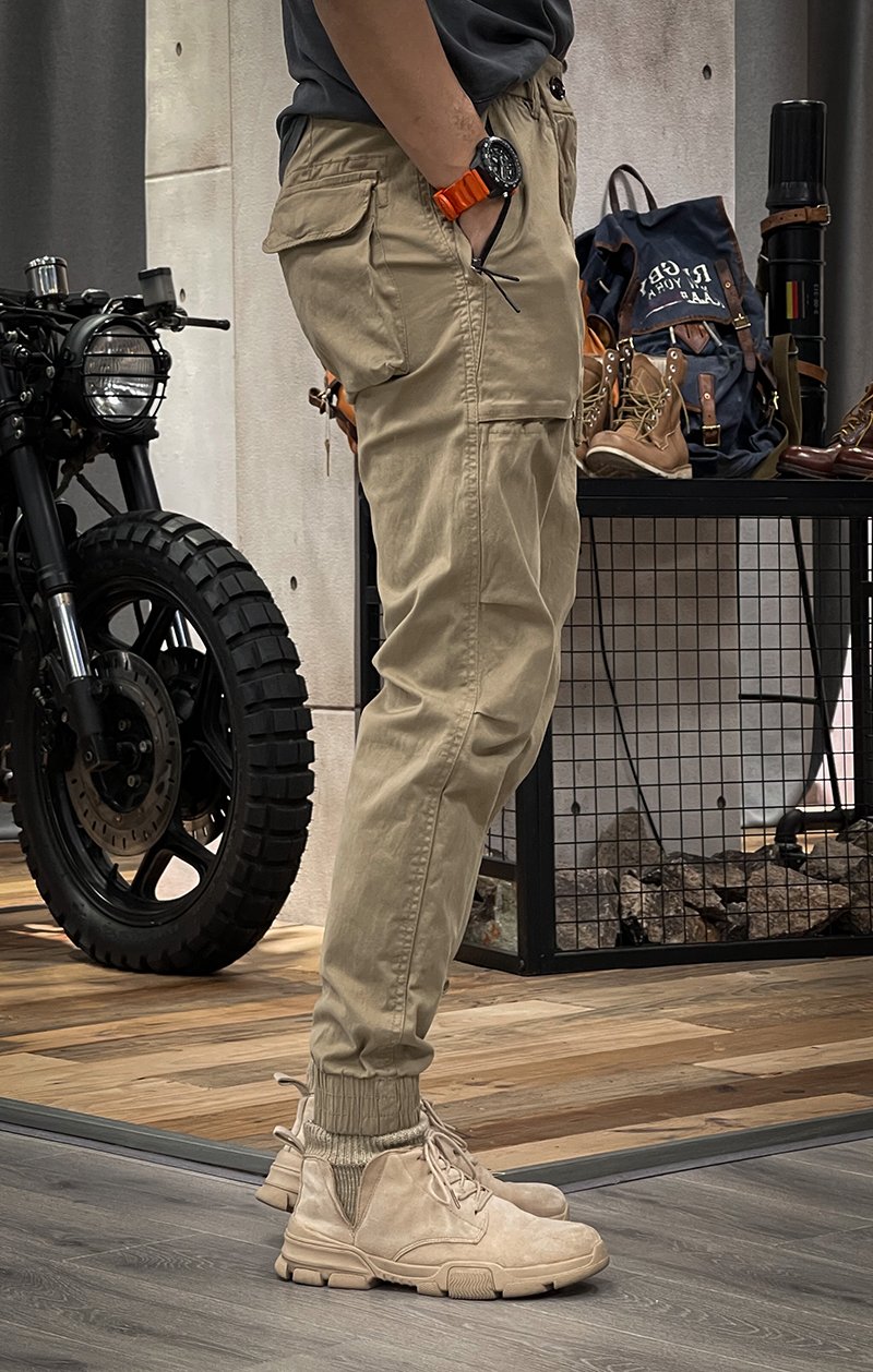 Pantalon cargo style décontracté pour homme – Idéal pour activités urbaines et plein air