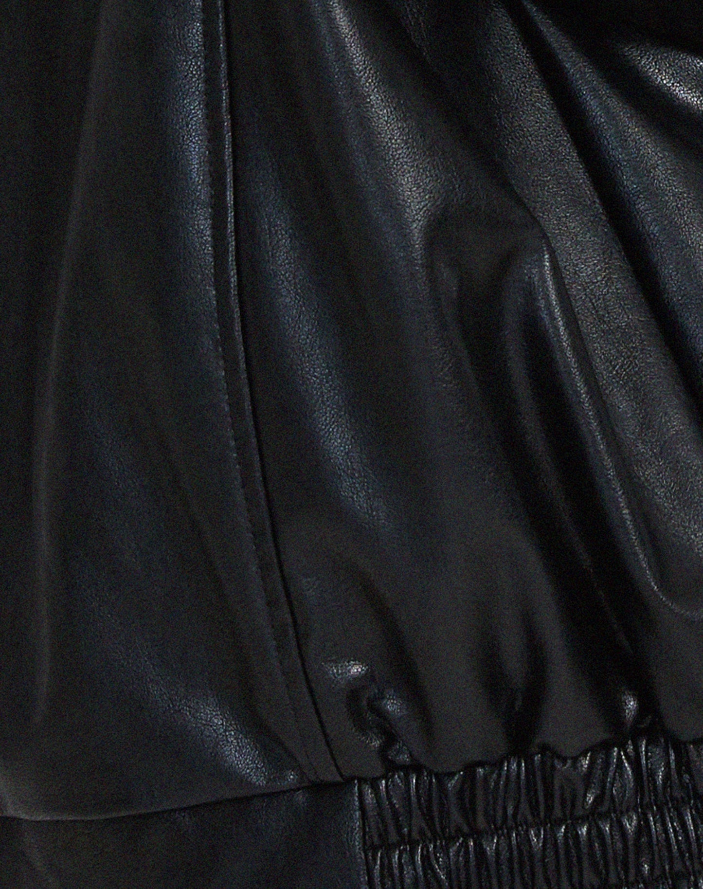 Veste en cuir synthétique oversize pour femme, style décontracté et tendance