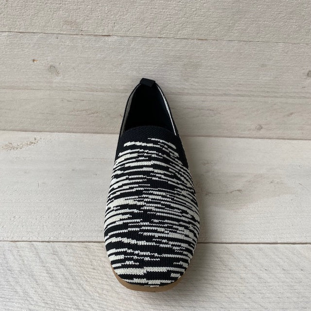Leanne – Mocassins à Motif Zèbre pour Femmes