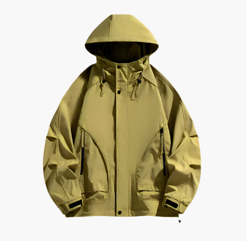 Veste coupe-vent imperméable homme style urbain outdoor