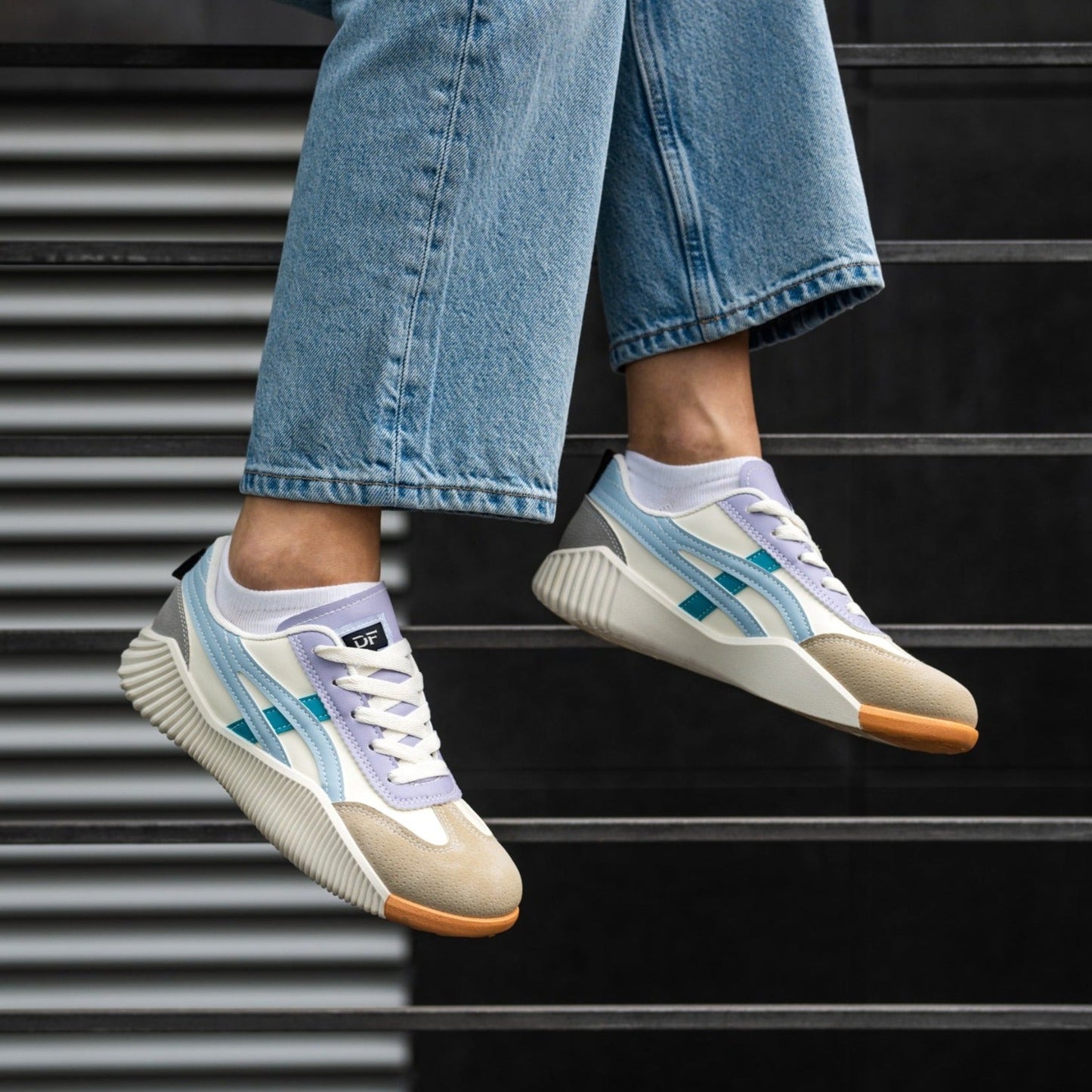 Katy – Baskets Minimalistes Rétro pour Femmes