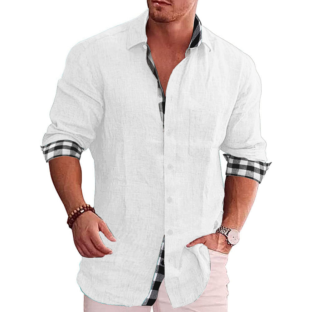 Toby – Chemise Homme à Manches Longues Décontractée