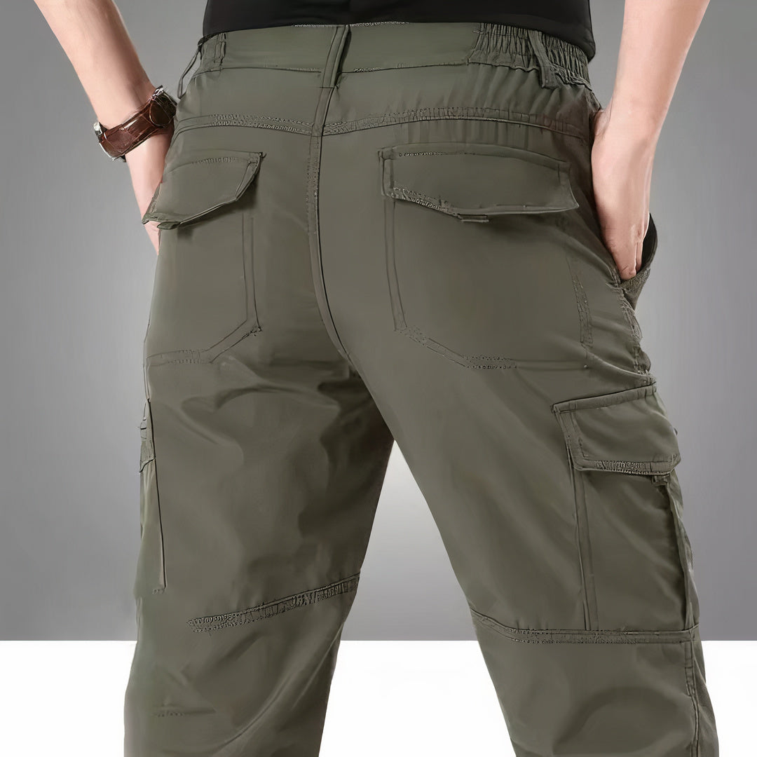Pantalon cargo tactique homme style utilitaire pour aventure et plein air