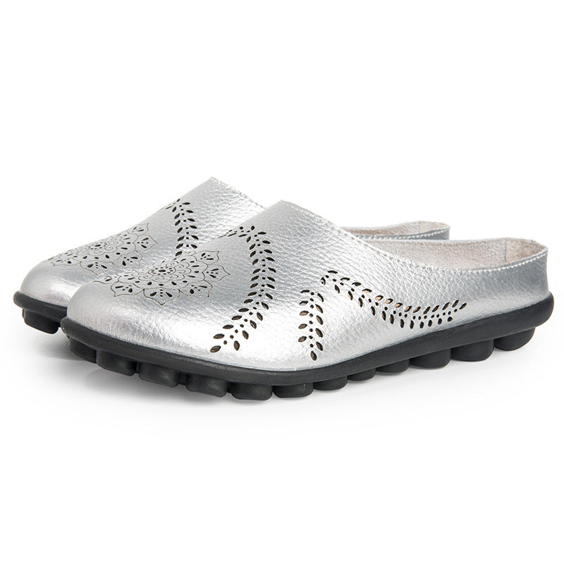 Sara – Chaussures Casual en Cuir Vegan Uni pour Femme