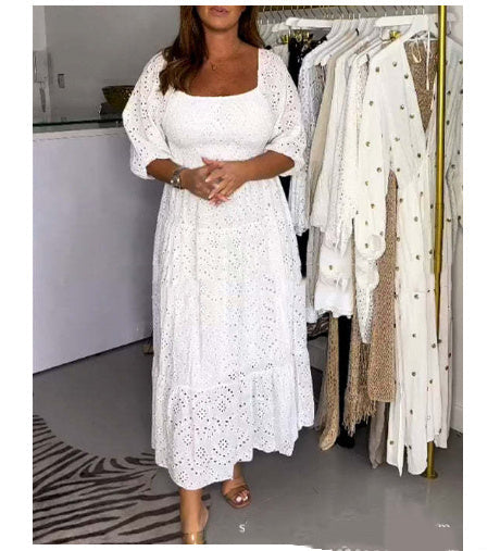 Holly – Robe Décontractée à Volants