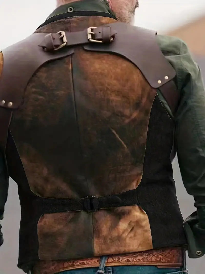Jamie – Gilet Vintage à Col en V