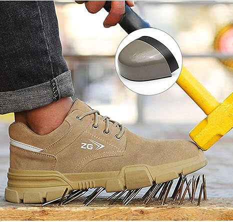 Chaussures de sécurité homme style basket confort orthopédique pour travail professionnel